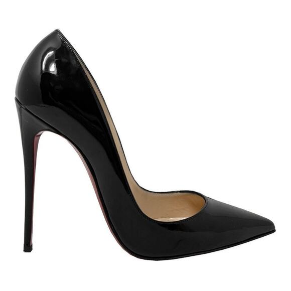 Christian Louboutin So Kate 120 Black Patent Leather Pumps – Size 37 - Picture 4 of 10